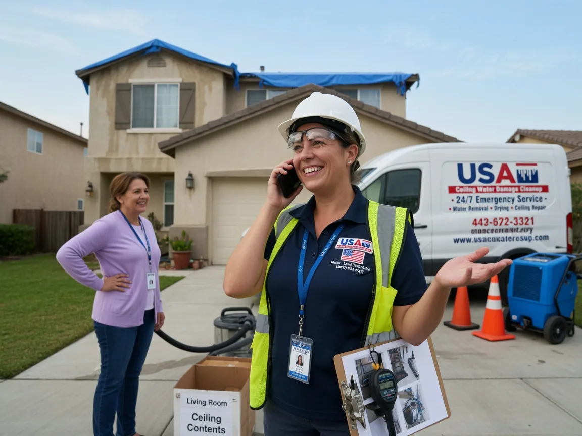 Ceiling Water Damage Restoration Ivesdale, IL FAQs